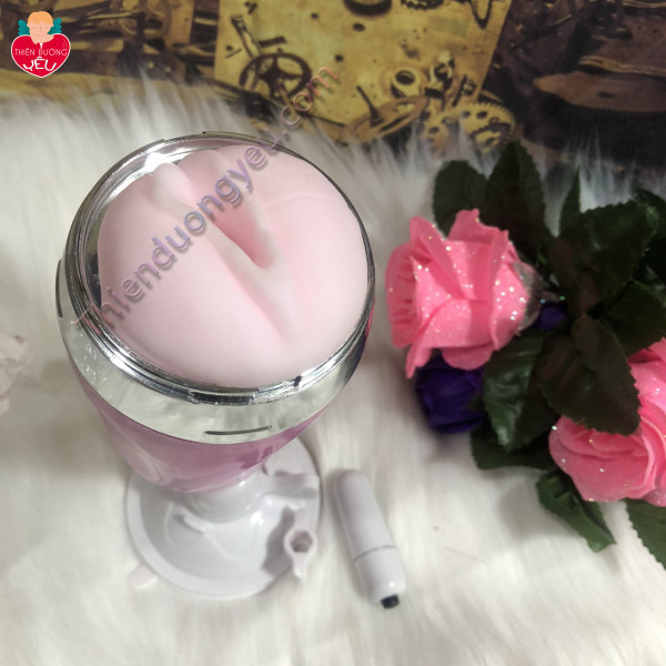 Âm Đạo Giả X5 Rung Tự Động Gắn Tường Cực Phê Se Khít 